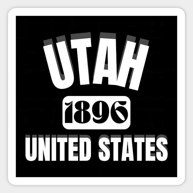 UTAH Magnet by Suddenly Mood